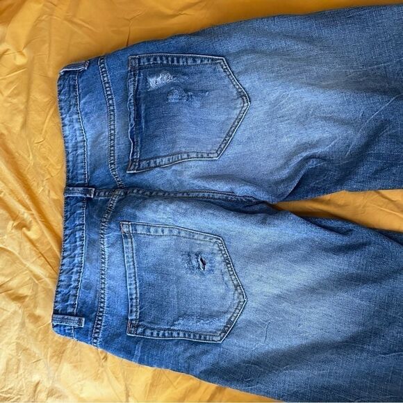 Royal 7even Distressed Blue Denim Jean Shorts 32 - Picture 4 of 6
